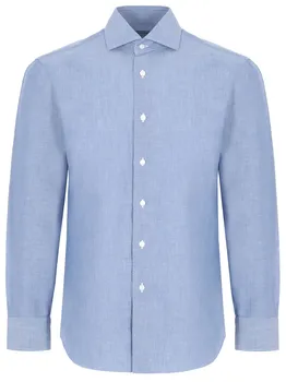 Рубашка Regular Fit однотонная
