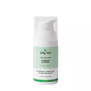 JULLY BEE Крем для лица c CBD и ниацинамидом / Jully Bee 30 мл