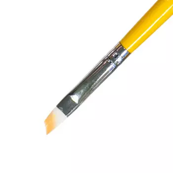 IRISK PROFESSIONAL Кисть скошенная для геля, искусственный ворс № 4
