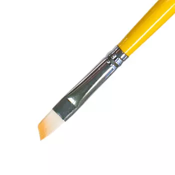 IRISK PROFESSIONAL Кисть скошенная для геля, искусственный ворс № 5