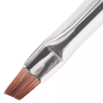 IRISK PROFESSIONAL Кисть скошенная для геля, искусственный ворс, в тубе № 2