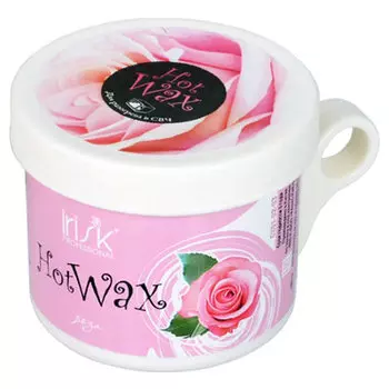 IRISK PROFESSIONAL Воск горячий в баночке для разогрева в СВЧ, роза 100 г