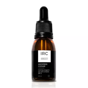 IRUSHKA RUS COSMETICS Комплекс охлаждающий утренний для зоны вокруг глаз SPF 5 / ANTISTRESS COOLER 25 мл