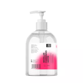 JESSNAIL Вода мицеллярная для снятия макияжа, с дозатором / Real Beauty 500 мл