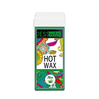 JESSNAIL Воск для депиляции, картридж / JessWax Aloe 100 мл