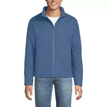 Мужская утеплённая куртка Wanderfree Lands' End, цвет light indigo blue