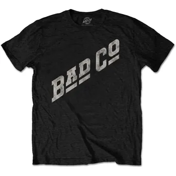 Футболка унисекс с наклонным логотипом Bad Company S