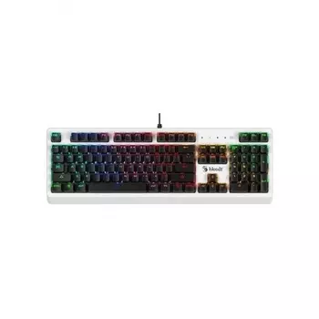Клавиатура A4Tech Bloody B810RC белый/черный
