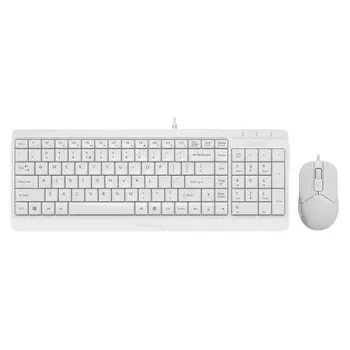 Клавиатура A4Tech Fstyler F1512 White