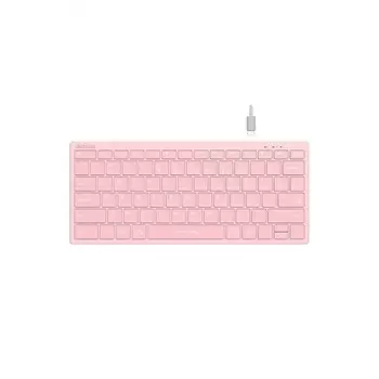 Клавиатура A4Tech Fstyler FBX51C розовый