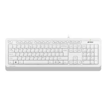 Клавиатура A4Tech Fstyler FK10 белый/серый