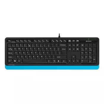 Клавиатура A4Tech Fstyler FK10 черный/синий