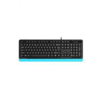 Клавиатура A4Tech Fstyler FKS10 черный/синий