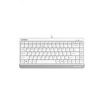 Клавиатура A4Tech Fstyler FKS11 белый/серый