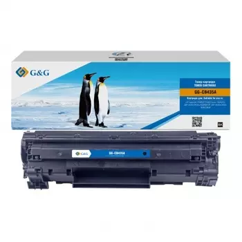 Картридж G&G, аналог HP CB435A/ Canon 712 1.5k с чипом