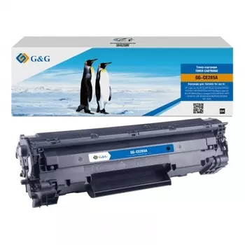 Картридж G&G HP CE285A/ Canon 725 1.6k с чипом