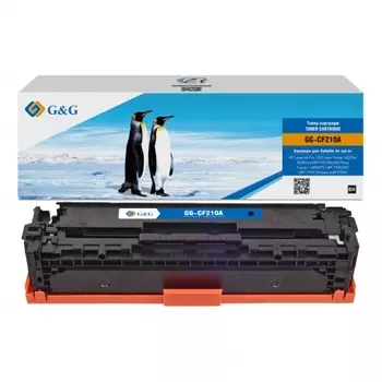Картридж G&G HP CF210A/131A/ Canon 131BK/731BK/331BK черный 1.6k с чипом