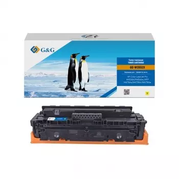 Картридж G&G HP W2032X/415X желтый 6k с чипом