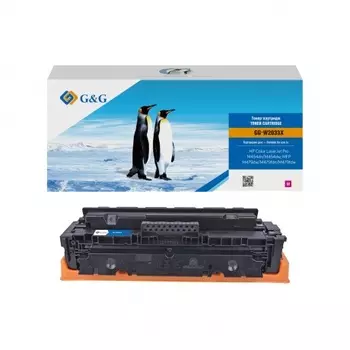 Картридж G&G HP W2033X/415X красный 6k с чипом