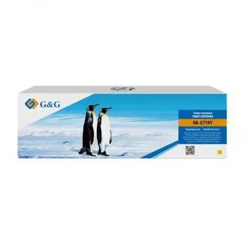 Картридж лазерный G&G GG-C716Y желтый (1500стр.) для Canon i-Sensys MF8030/MF8030cn/MF8050/LBP 5050