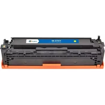 Картридж лазерный G&G GG-C731Y желтый (1800стр.) для Canon LB i-Sensys MF8230/MF8280