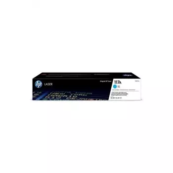 Картридж лазерный HP 117 W2071A голубой