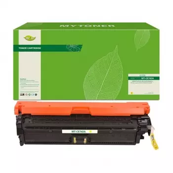 Картридж MyToner HP CE742A/307A желтый 7.3k с чипом