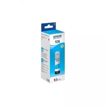 Картридж струйный Epson 106C C13T00R240 голубой (70мл) для Epson L7160/7180