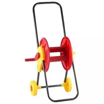 Катушка для шланга GRINDA для шлангов 60 м x 1/2? и 30 м х 3/4?, на колёсах, телескопическая рукоятка (8-428430)