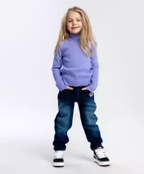 Водолазка сиреневая Button Blue (158)