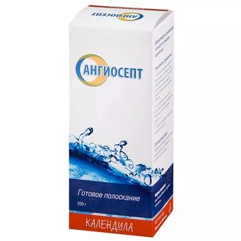 Ангиосепт раствор для полоскания Календула 200 мл