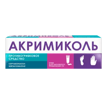 Акримиколь 2% крем для наружного применения 30 г