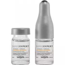 L'oreal professionnel aminexil advanced ампулы для тонких волос склонных к выпадению 10 х 6мл