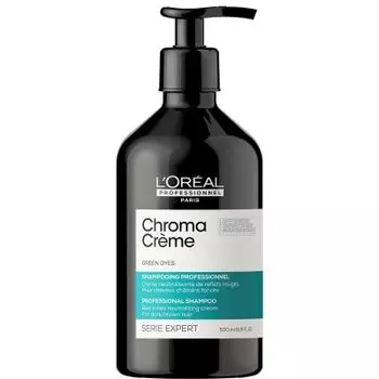 L'Oreal Professionnel Chroma Creme Шампунь-крем с зеленым пигментом 500мл