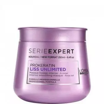 L'Oreal Professionnel Liss Unlimited Prokeratin Masque Разглаживающая маска, 250 мл