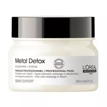L'Oreal Professionnel Metal Detox Masque - Маска для восстановления окрашенных волос 250мл