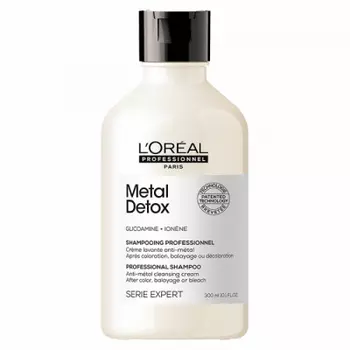 L'Oreal Professionnel Metal Detox Shampoo - Шампунь для восстановления окрашенных волос 300мл