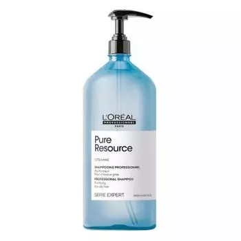 L'Oreal Professionnel Pure Resource - Шампунь глубоко очищающий для волос склонных к жирности 1500мл