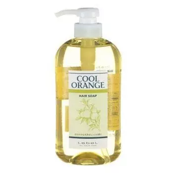 Lebel Cosmetics Cool Orange Hair Soap Cool - Шампунь для волос Холодный Апельсин 600 мл
