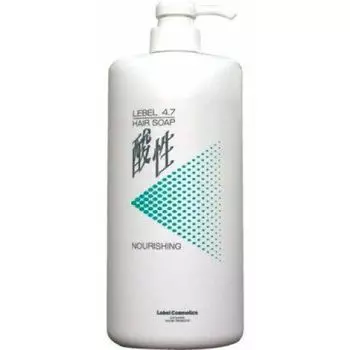 Lebel Cosmetics рH 4.7 Hair Nourishing Soap - Шампунь для окрашенных волос «Жемчужный» 1200 мл