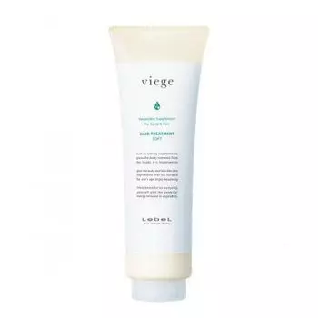 Lebel Cosmetics Viege Treatment SOFT, Маска для глубокого увлажнения волос 240 мл
