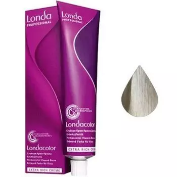Londacolor 12/81 Стойкая крем-краска для волос, специальный блонд жемчужно-пепельный, 60мл