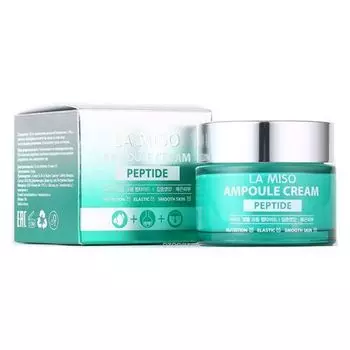 Крем ампульный с пептидами - La Miso Ampoule cream peptide, 50гр