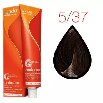 Londa Professional, Интенсивное тонирование Ammonia Free 5/37 светлый шатен золотисто-коричневый60мл