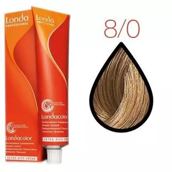 Londa Professional, Интенсивное тонирование Ammonia Free 8/0 светлый блонд 60мл