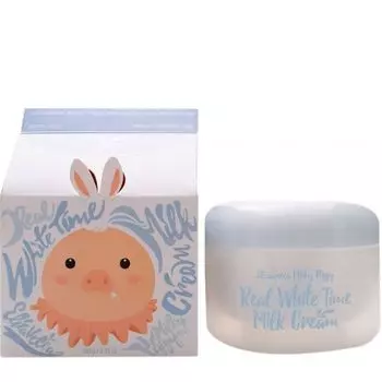 Крем для лица, Elizavecca Milky Piggy White Crow Glacial More Сream 100 гр