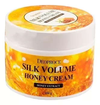 Крем для лица питательный на основе меда, Deoproce Moisture Silk Volume Honey Cream, 100 г