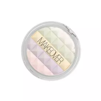 MAKEOVER, Brighting finishing powder, Пудра-хайлайтер, Porcelain Pearl, 14 г
