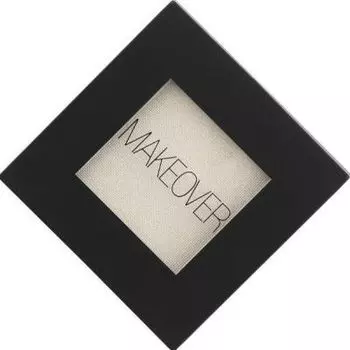 MAKEOVER, Single Eyeshdow, Тени для век, White Shimmer, 1,5 г