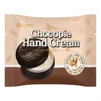 Крем для рук с молочными протеинами - The Saem Chocopie Hand Cream Almond Milk 35 мл